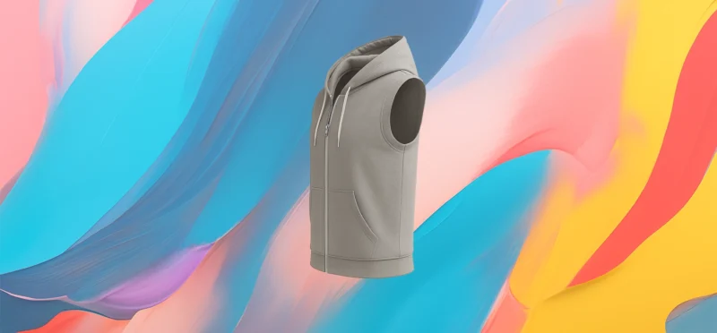 The 25X Sleevless Hoodie - Image 4