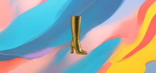 The 25X Gilded Empress Knee-High Boots