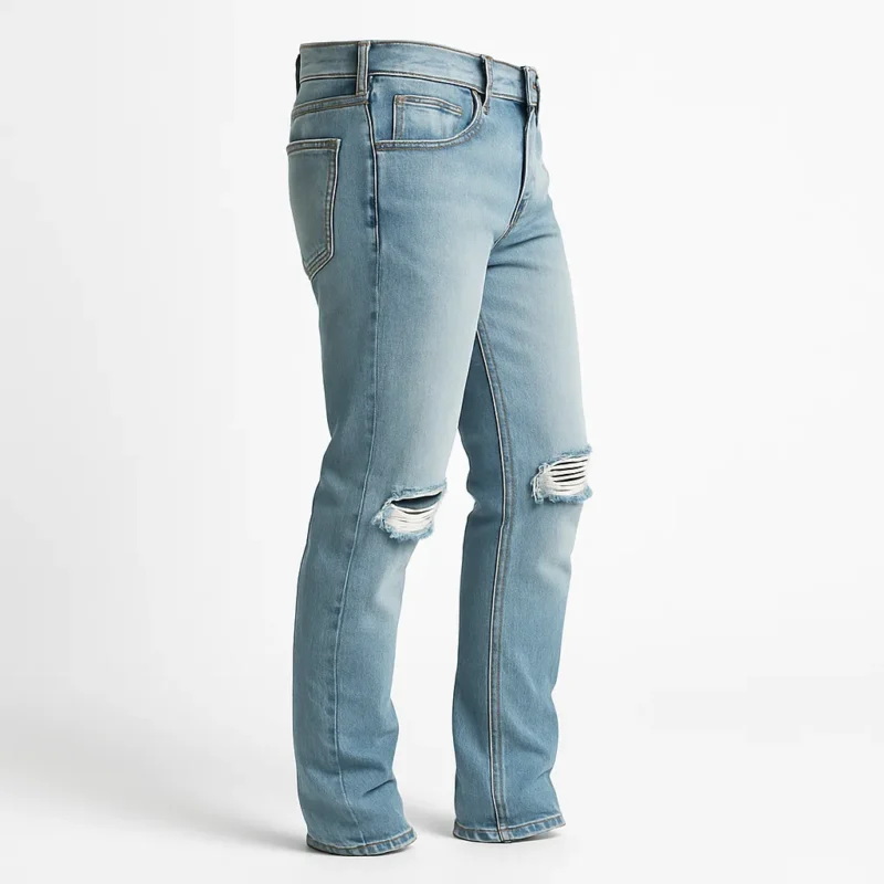 The 25x Distressed Denim Pants - Image 3