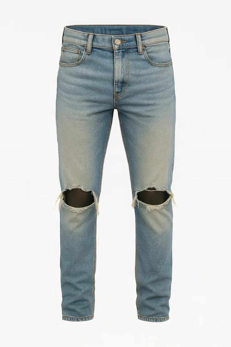The 25x Distressed Denim Pants