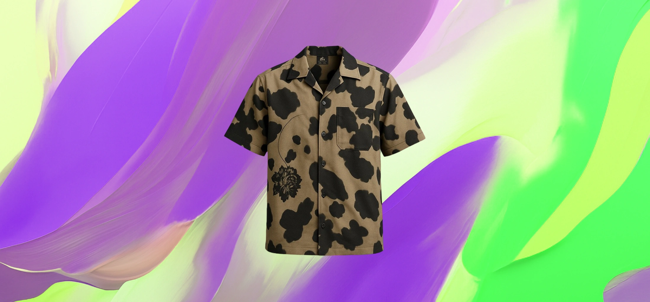 The 25 X Brown Floral Shirt