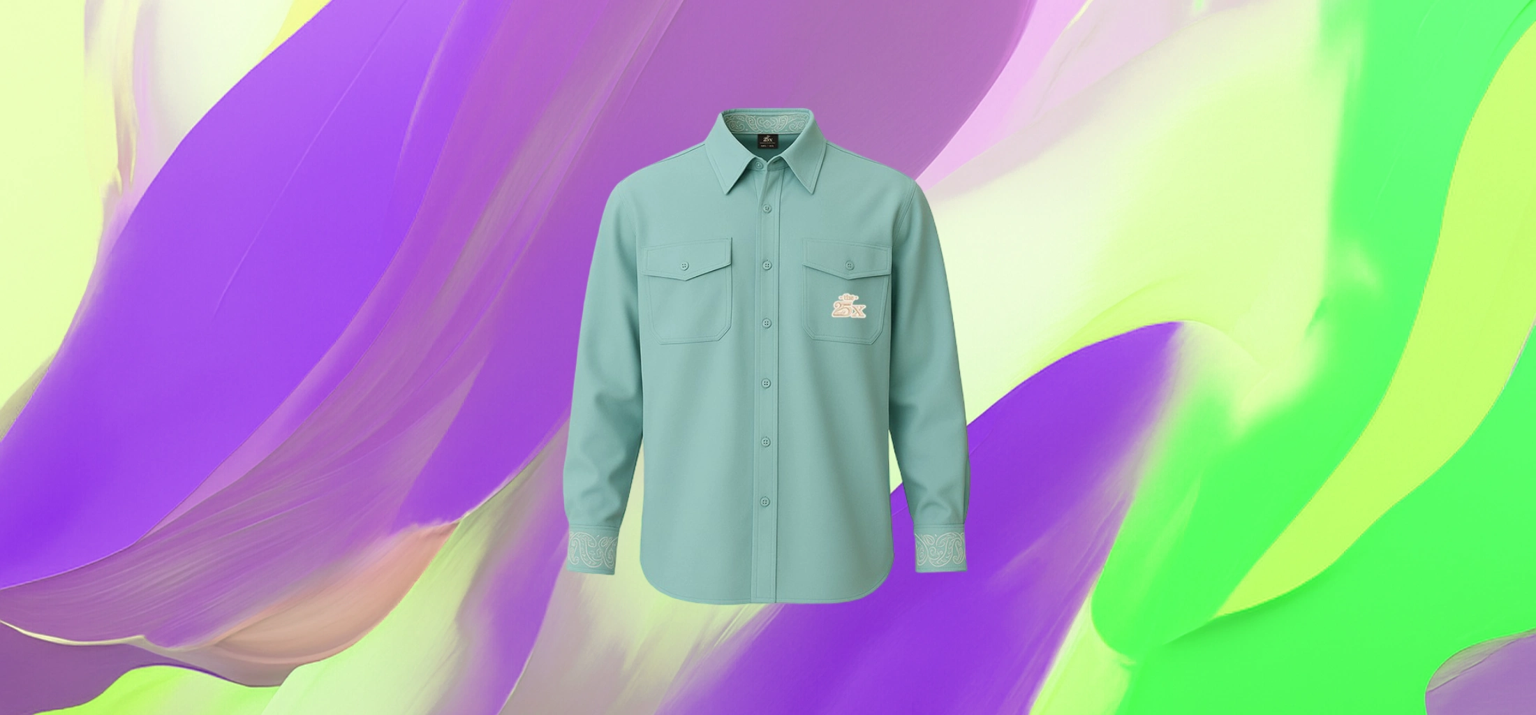 The 25 X Sky Blue Shirt