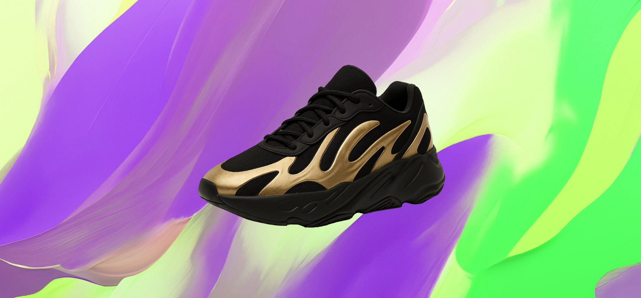 The 25 X  Sneaker Black &amp; Gold